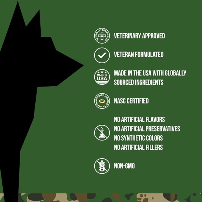 Operation Good Boy Hip & Joint Supplement for Dogs, Glucosamine, Chondroitin & MSM Chews – 90 Soft Treats, Natural Ingredients, Veteran Owned, Beef Flavored