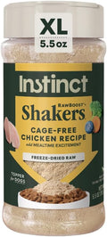 Instinct RawBoost Shakers, Freeze-Dried Dog Food Powder Topper - Chicken, 5.5 oz. Bottle