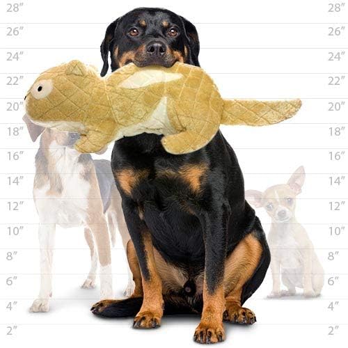MIGHTY- Massive - Squeaker-Multiple Layers. Made Durable, Strong & Tough. Interactive Play Dog Toy (Tug, Toss & Fetch). Machine Washable & Floats. (Chipmunk, Massive 2 Pack)