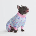 Spark Paws Dog Pajama, Dog Recovery Suit Male, Onesie, Ultra-Soft and 4-Way Stretch, for Small Medium and Large Breed - Butterfly Dreams - L