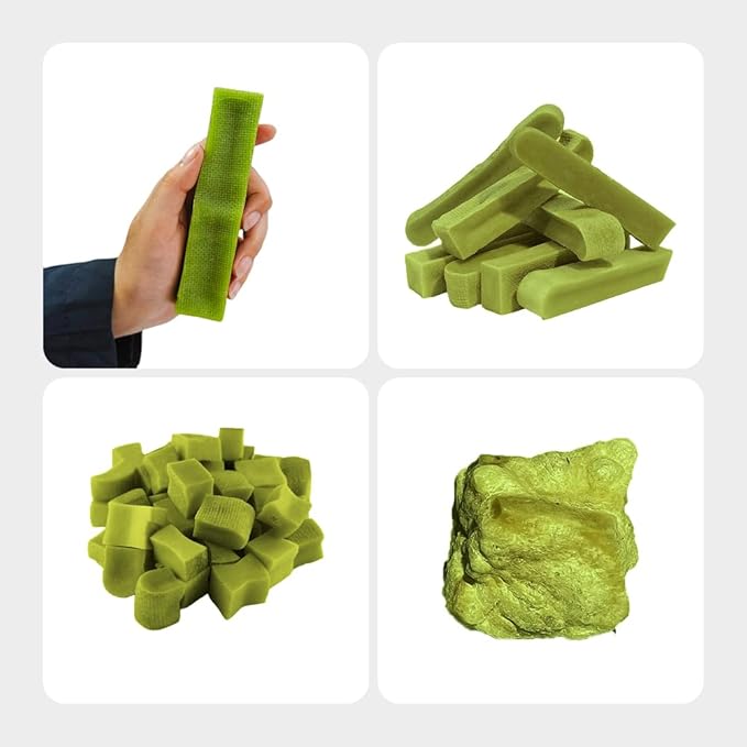 1 Large Mint Yak Cheese Himalayan Dog Chews - Rich Protein & Low Fat Mint Yak Chews for Dogs - Gluten-Free & Lactose-Free Treats for Small, Medium & Large Dogs