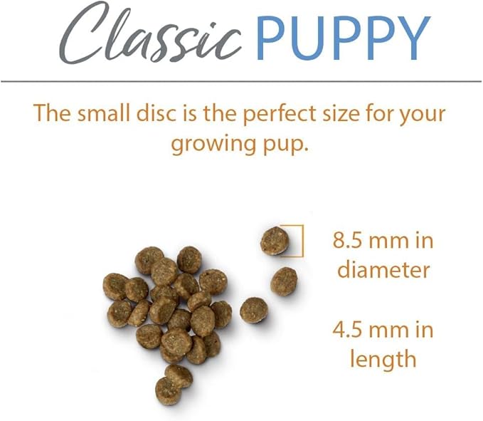 Chicken Soup for the Soul Pet Food Classic Dry Puppy Food, Chicken, Turkey & Brown Rice Recipe, 13.5 Pound Bag | Soy Free, Corn Free, Wheat Free, Dry Dog Food Made with Real Ingredients (Pack of 2)