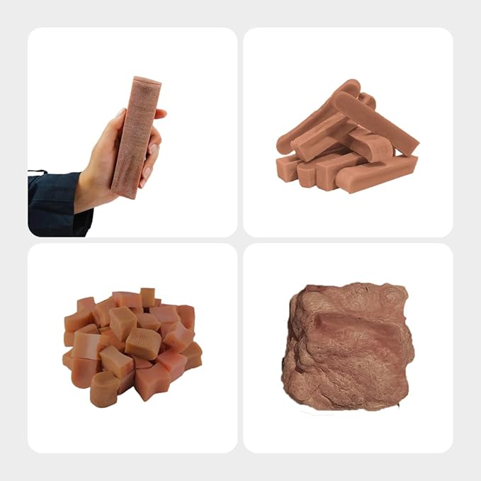 1 Large Blueberry Yak Cheese Himalayan Dog Chews - Rich Protein & Low Fat Blueberry Yak Chews for Dogs - Gluten-Free & Lactose-Free Treats for Small, Medium & Large Dogs