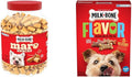 Milk-Bone Dog Treats Bundle: MaroSnacks Beef 40 Ounce + Flavor Snacks Small Biscuit 24 Ounce