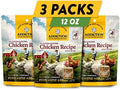 Addiction Meaty Bites - Hypoallergenic Dog Treats - Made in New Zealand - High Meat Content - Gluten and Grain-Free - Soft and Allergy Friendly (Chicken, 4 Ounces - 3 Packs)