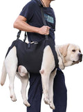 Dog Lift Harness,Full Body Dog Sling Carrier with Handle,Total Body Support for Dogs,Pet Dog Leg Support Sling Adjustable Retractable Breathable Lift Harness (XL)