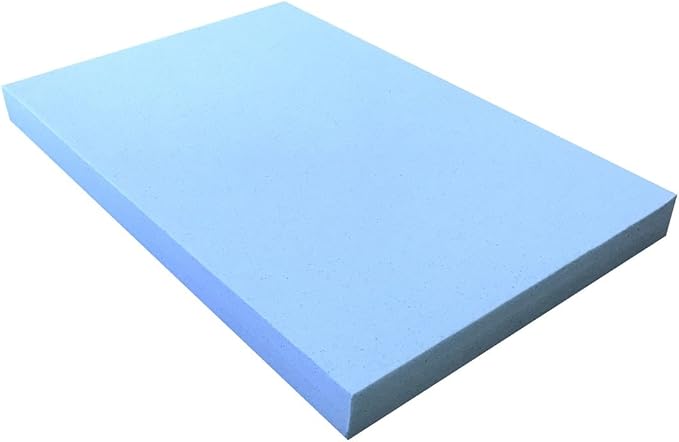 Quantity = 2 Small/Medium 34"x27"x3" Memory Foam Pad Pet Bed + External Denim Cover + Waterproof case for Dog and Cats