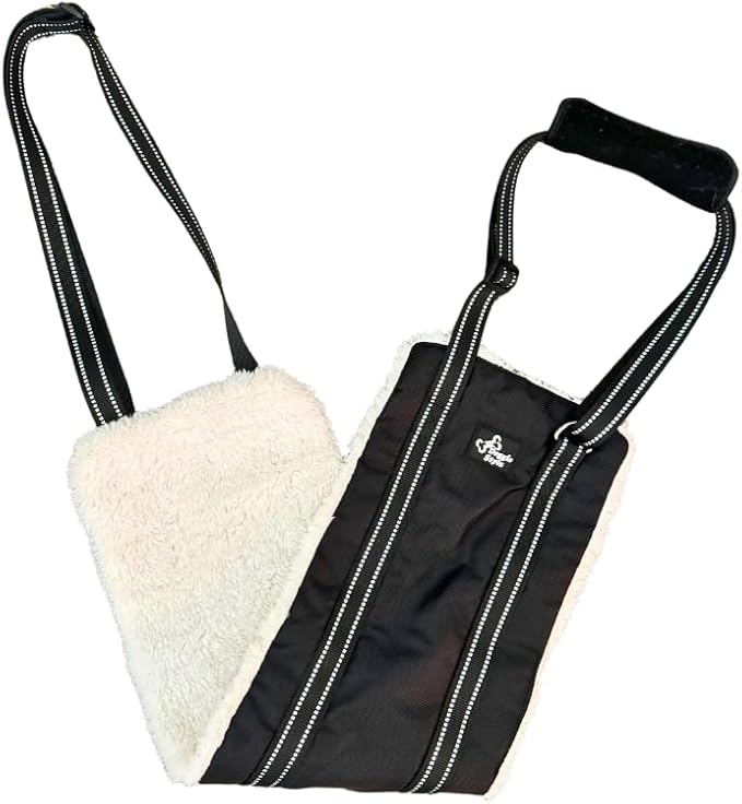 Doggie Stylz Portable Dog Lift Harness 4-150 lbs. Dog Sling for Back Legs, Hip Support Harness Helps Lift for Rehab, Weak Rear Legs, Hind Leg Support, Senior, Injured, Disabled, After Surgery (Small)