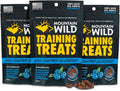High Country Wild Blueberry Elk & Venison Training Dog Treats - Natural Grain-Free Puppy & Dog Snacks - Protein for Training & Reward - No Fillers, No Artificial Preservatives, 4oz 3 Packs