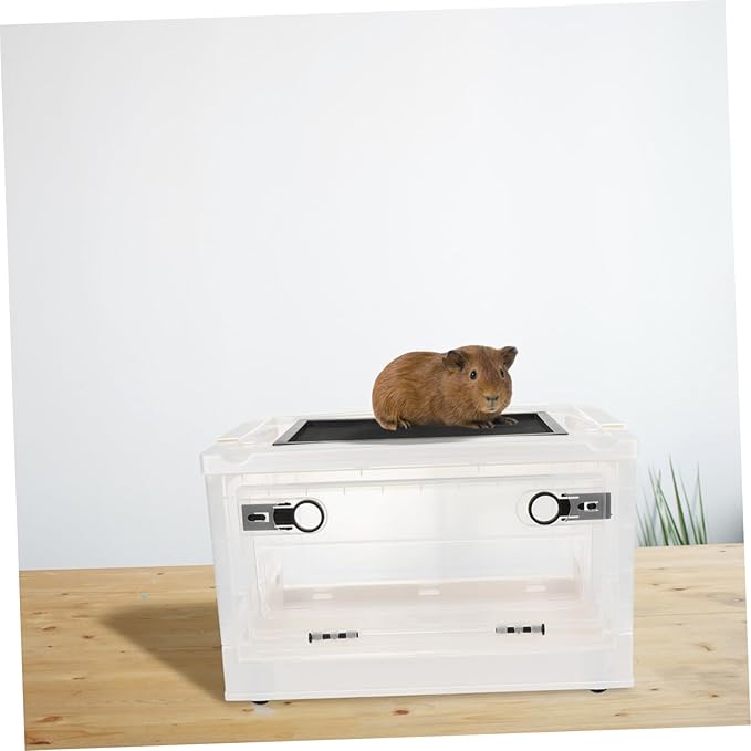 POPETPOP 1set Breathable Hamster House Guinea Pig Cage Liners Pet Terrarium Foldable and Insulated