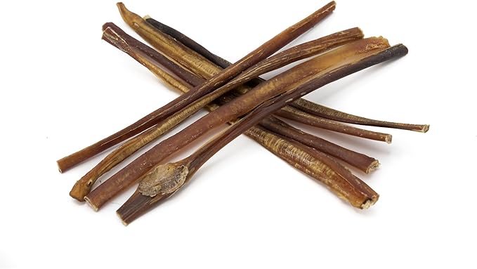 Best Bully Sticks 12 Inch Bully Sticks for Dogs - 25 Count (Pack of 1) - Natural, Easily Digestible, Grass-Fed, Grain and Rawhide Free
