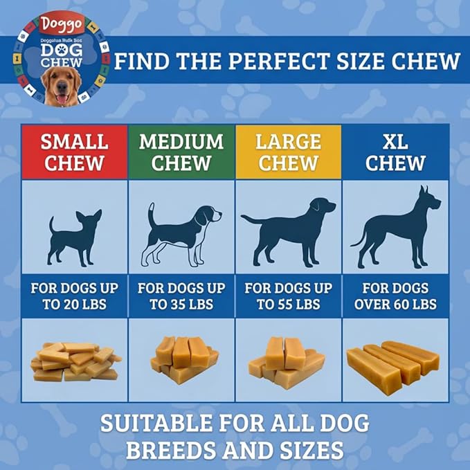Premium Yak Cheese Himalayan Dog Chews - Natural Yak Chews for Large and Small Dogs - Yak Milk Dog Chew - Long-Lasting Treats Aggressive Chewers - Small, 2 Pounds (28 Pieces)