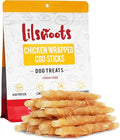Chicken Wrapped Cod Sticks Dog Treats High Protein Fish & Chicken Jerky Rawhide Free Healthy Dog SnacksRich in Omega-3 Natural Training Treats for All Breeds 10.6 oz