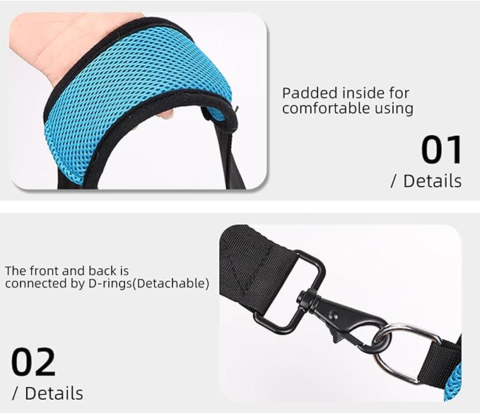 Pet Rehabs Strap for Aging Disabled Dog Nonslip Polyester Senior Mobility Tool for Outdoor Walking Gear Strap
