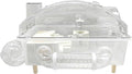 Tfwadmx Dwarf Hamster Cage,Acrylic Rat Cage,Hamster Home Small Animal Cages with Tube Exercise Wheel Mouse Habitat for Gerbils Mice 17.7”x11”x11.8”