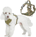 BARKBAY Dog Harness No Pull with ID Tag Pocket - Heavy Duty, Reflective, Easy Control for Large Dogs(Camo,XS)