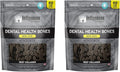 Indigenous Pet Dental Health Bones Mini 2 Pack – Beef Collagen (11.92 Ounce x 2) | Grain-Free Dog Chews with Prebiotics & Omegas | Freshens Breath, Supports Digestive, Skin & Coat Health |