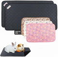 Washable Rabbit & Guinea Pig Cage Liner & Bedding for C&C 2x4 (57"x28"), 2 Pack, Easy to Clean Unlike Fleece, Waterproof, Absorbent, Non-Slip Pee Pad, Reusable Bunny Mat for Small Animals