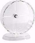 Silent Hamster Wheel – 9.5 Inch Syrian Hamster Running Wheel, Anti-Skid & Height Adjustable, Easy to Clean (9.5inch)