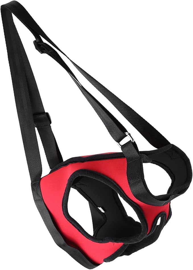 Dog Lift Harness, Front and Rear Dog Legs Support Harness Walking Aid Lifting Pulling Vest Pet Support and Rehabilitation Sling (Rear Leg S)