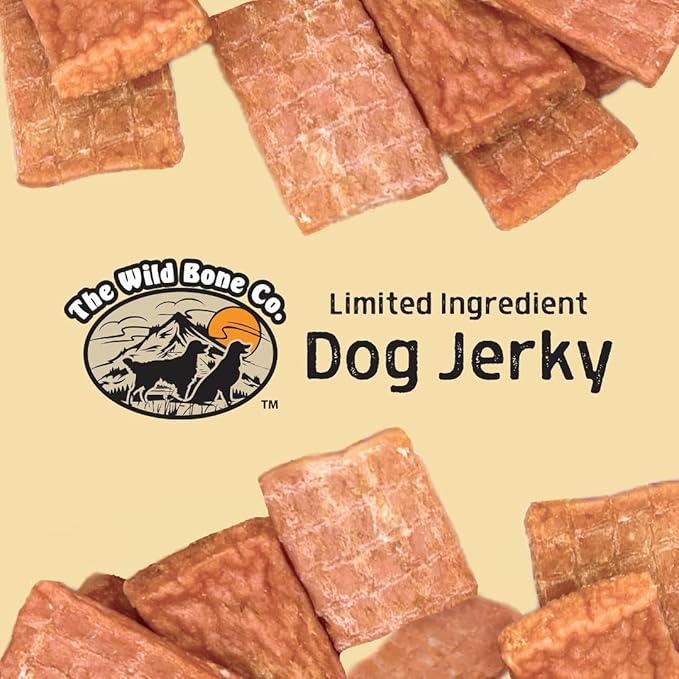Wild Bone Company Chicken Jerky Natural Dog Treats, 4.5 Ounces, Made in The USA