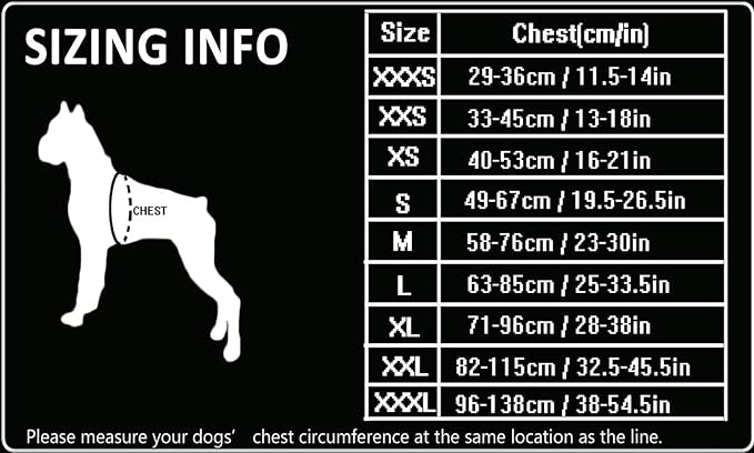 Truelove Dog Harness No-Pull Reflective Stitching Ensure Night Visibility Outdoor Adventure Big Dog Harness Perfect Match Puppy Vest TLH5753 Now Available in 6 Colors 6 Sizes