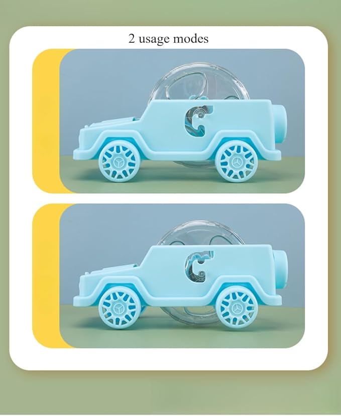 Hamster Running Wheel Car Shape Running Wheel Hamster Exercise Plastic Running Wheel (Blue,S)