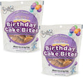 The Lazy Dog Cookie Co. Mutt Mallows Birthday Cake Soft Baked Dog Treats, Vanilla with Confetti Sprinkles, for Small, Medium and Large Dogs, Wheat-Free, Baked in The USA, 5 oz. (Pack of 2) BD