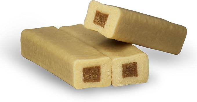 Ultra Chewy Mini Double Treat Bones: Long-Lasting Dog Treats Made in USA, Highly Digestible, Ideal for Aggressive Chewers 9oz (Chicken, 2 Packs)