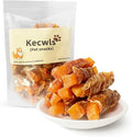 Dog Treats, Sweet Potato wrap Chicken Jerky Pack Healthy raw Skin no Doggie Snack Chicken Jerky Low-Fat, high-Protein Textured Snack for Medium-Sized and Small to Large Dogs (16 Ounces)