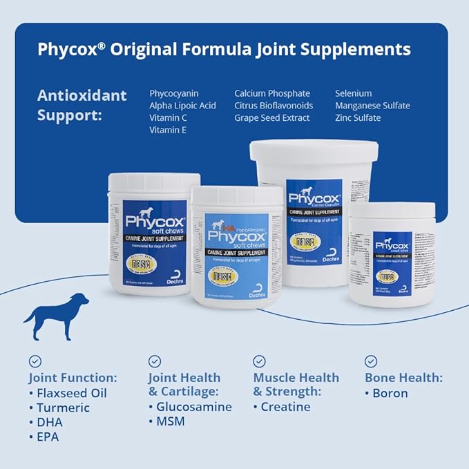 HA Hypoallergenic Dog Joint Supplement Soft Chews, 120 Ct