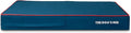 The Dog’s Bed Replacement Outer Cover, Oxford Fabric, Blue with Red Trim, Medium, 4-Inch