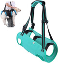 Adjustable Dog Support Harness for Senior & Disabled Pets – Lift Assist Rehab Sling with Leash Clip for Mobility, Walking & Recovery(Green,Medium)
