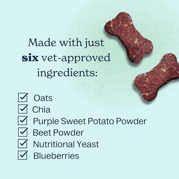 Bake-at-Home Dog Treat Kit Purple Pup Flavor