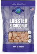 Shepherd Boy Farms Freeze Dried Dog and Cat Treats, Lobster & Coconut, All Natural Freeze-Dried Dog Treat & Snacks, Made in USA, Two Ingredients, High in Protein, 5oz