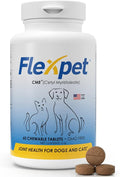 Hip & Joint Supplement for Dogs & Cats with Cetyl Myristoleate, Glucosamine, Collagen, MSM - Advanced Joint Support for Mobility, Senior Pets, Small & Large Breeds - 60 Tablets (Pork Liver)