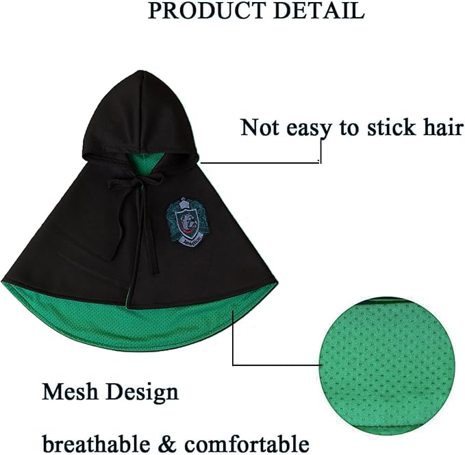 Cat Halloween Costume - Pet Wizard Costumes Mantle Magician Cosplay Clothes with Bowtie & Glasses Set, Festival Party Apparel for Small Pets Cats Dogs