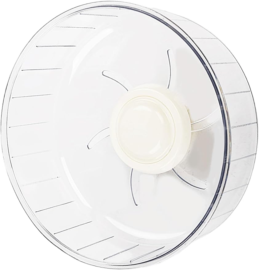 Silent Hamster Exercise Wheel - Hamster Toy Accessories 6.3 Inch Running Spinner Quiet Hamster Runner for Small Animal Pet Gerbil Dwarf Syrian Hamster Hedgehog Rat Mouse Mice etc.