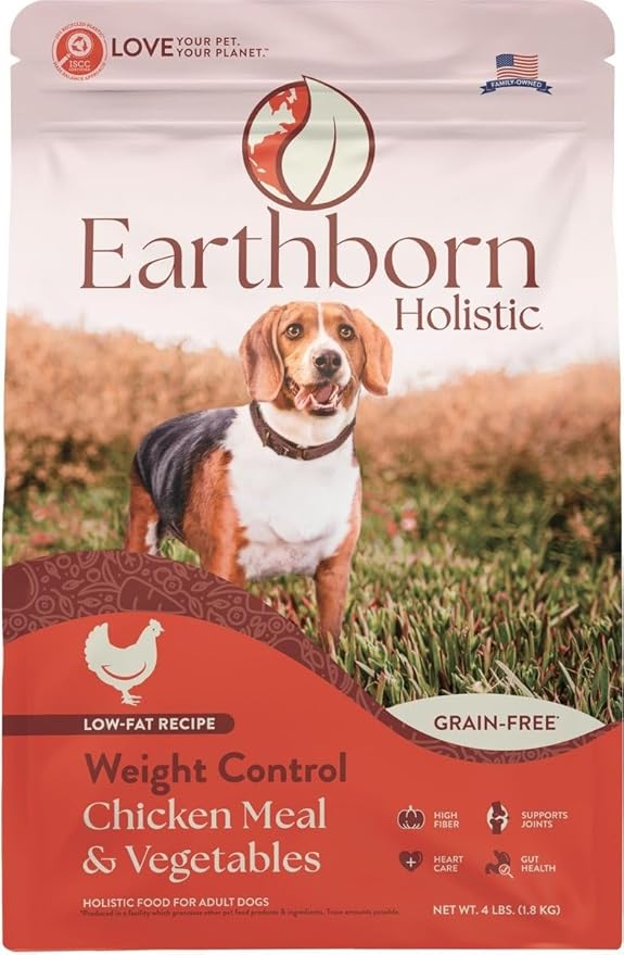 Earthborn Holistic Weight Control Dry Dog Food, 12.5 lb