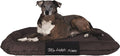 Luxury Orthopedic Solid Memory Foam Pet Bed Pad with External Strong Tough Oxford Waterproof Cover Case for Small to Extra Large Dog (48x30 inches, Brown)