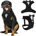 AVERYDAY Dog Tuxedo for Wedding Outfit, Dog Suit and Tie Costumes for Birthday, Halloween, Cosplay, Christmas Party, Pet Formal Wear with Bowtie, Tux for Medium Large Dogs, Bulldog, Labrador, Husky