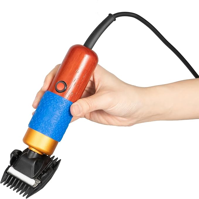 Sheep Goat Shears Hand Clippers Electric Animal Shave Grooming Tool for Farm, with for Dogs Cat Goat Alpaca, Llamas, Angora Rabbits
