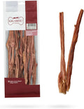 GigaBite Beef Esophagus Dog Treats - Natural Gullet Sticks for Dogs, High Protein Single Ingredient Dog Chews, Rawhide Free Dental Dog Treats for All Dog Breeds - Sticks (12 Inch), Pack of 10