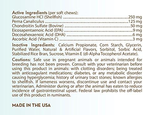 Healthy Breeds Black Russian Terrier Z-Flex Minis Hip and Joint Support Soft Chews 60 Count