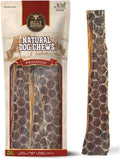 Bully Bunches Beef Jerky Strips - All-Natural Dental Chews for Dogs of All Ages | Fully Digestible & Soft on Teeth -Made from Single Ingredient Beef Esophagus/Gullet (12 Inch, 18 Pack)