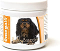 Healthy Breeds English Toy Spaniel Omega HP Fatty Acid Skin and Coat Support Soft Chews 60 Count