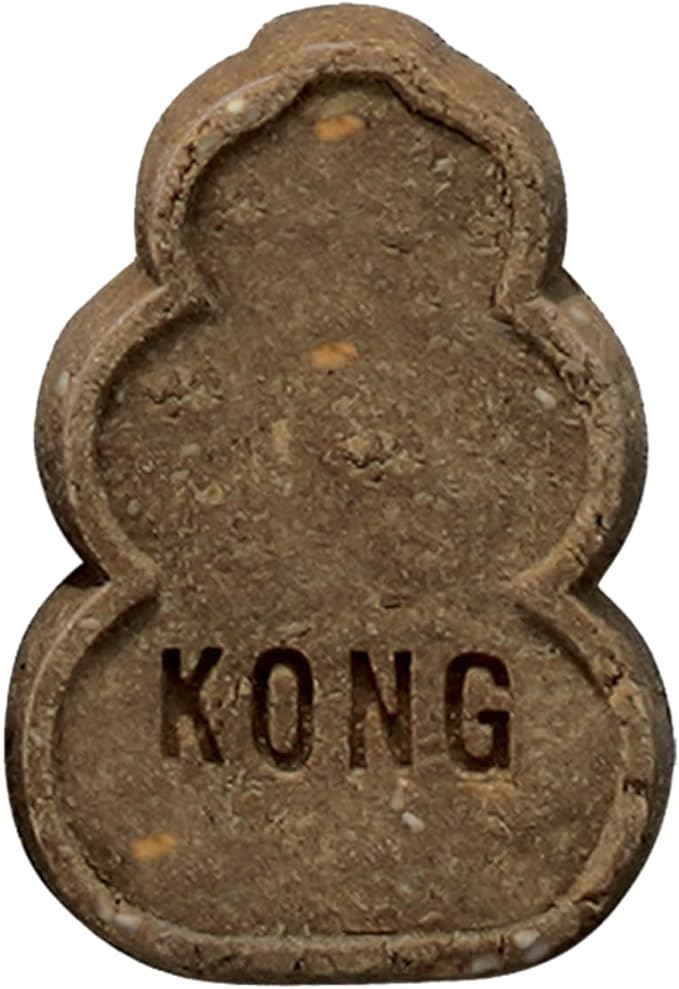 KONG Snacks Dog Treats – 2-Pack | All-Natural, Made in USA, Fits Classic Toys, No Wheat, Corn or Soy (Small, Peanut Butter)