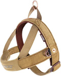 EzyDog Quick Fit Dog Harness – No Pull Harness for Training, Everyday Walking, and Easy Control - Adjustable Fit, Reflective, and Padded (Small, Corduroy)