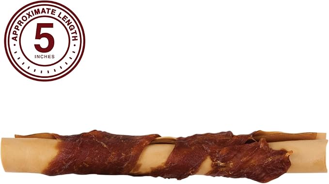 SmartBones Chicken-Wrapped Sticks, Treat Your Dog to a Rawhide-Free Chew Made With Real Chicken and Vegetables, 8 Count (Pack of 24)