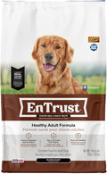 ENTRUST Adult Dog Food | Real Chicken & Barley | Enriched with Super Foods, Antioxidants and Probiotics | No Wheat or Soy | 6 Pound Bag